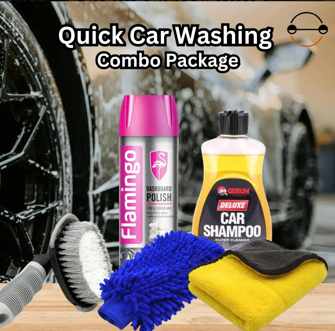 Quick Car Washing Combo Package Offer 5 Item