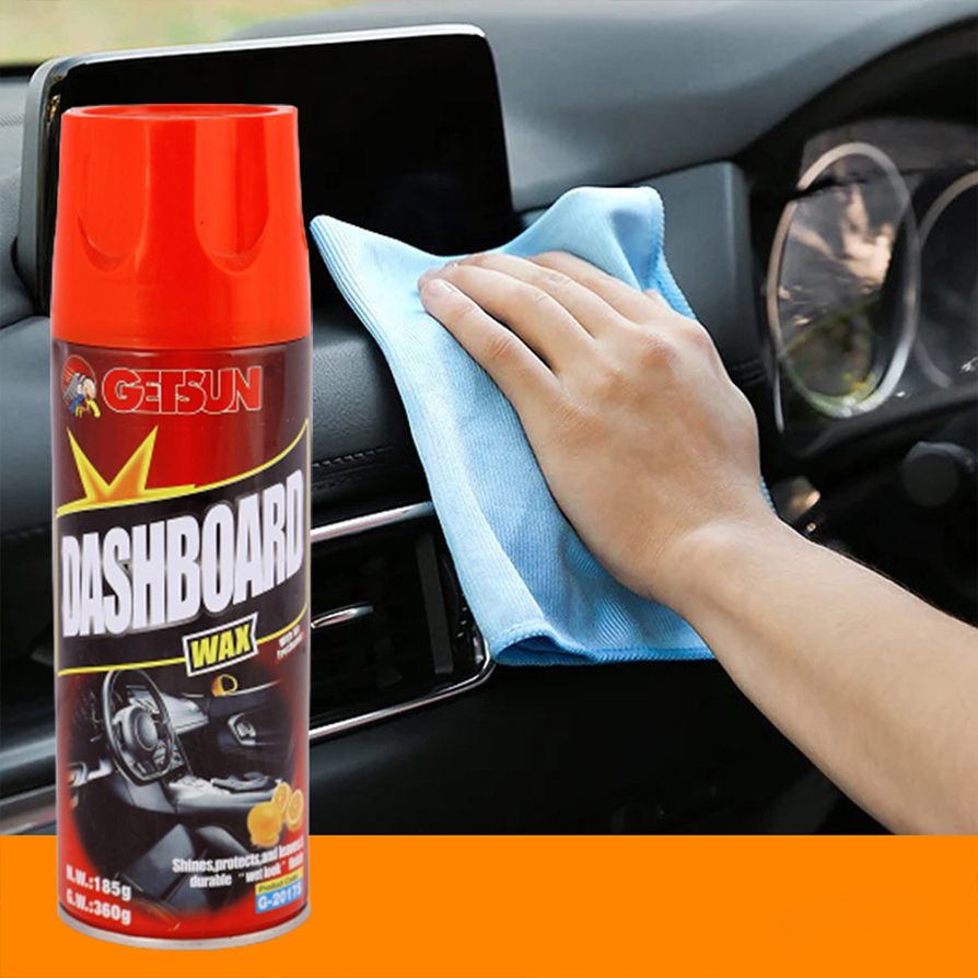 Getsun Car dashboard polish Glossy and Shining Spray 1 pcs