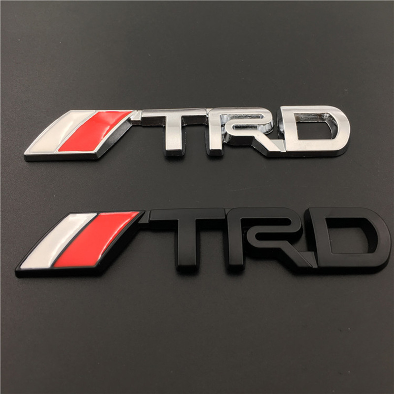 TRD Emblem For Toyota Cars
