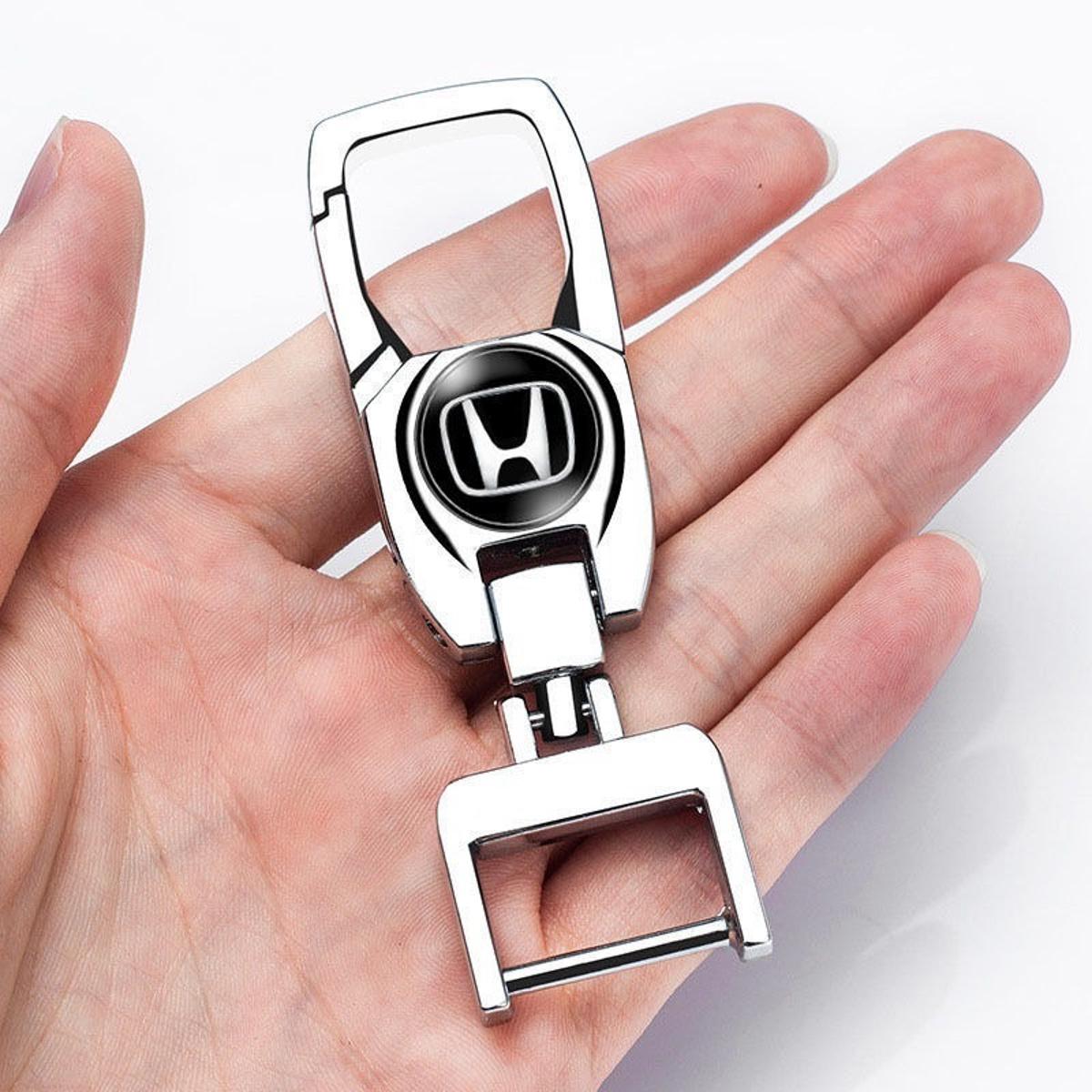 Metal Car Logo Keyring Honda - Key Ring - Key Ring - Key Ring