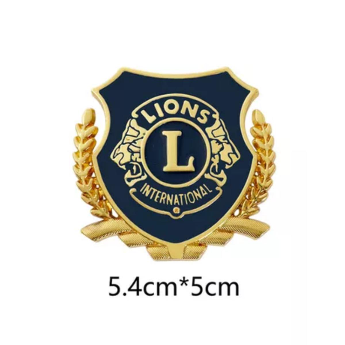 Lions Clubs International Logo Car Styling Emblem