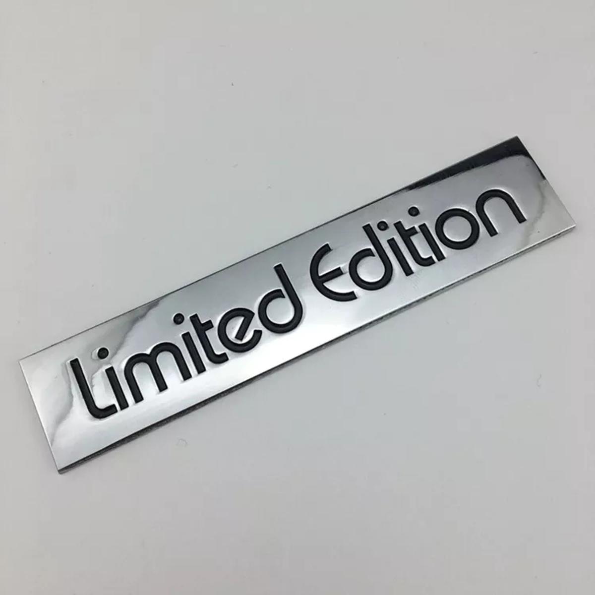 Limited Edition Emblem Metal Quality