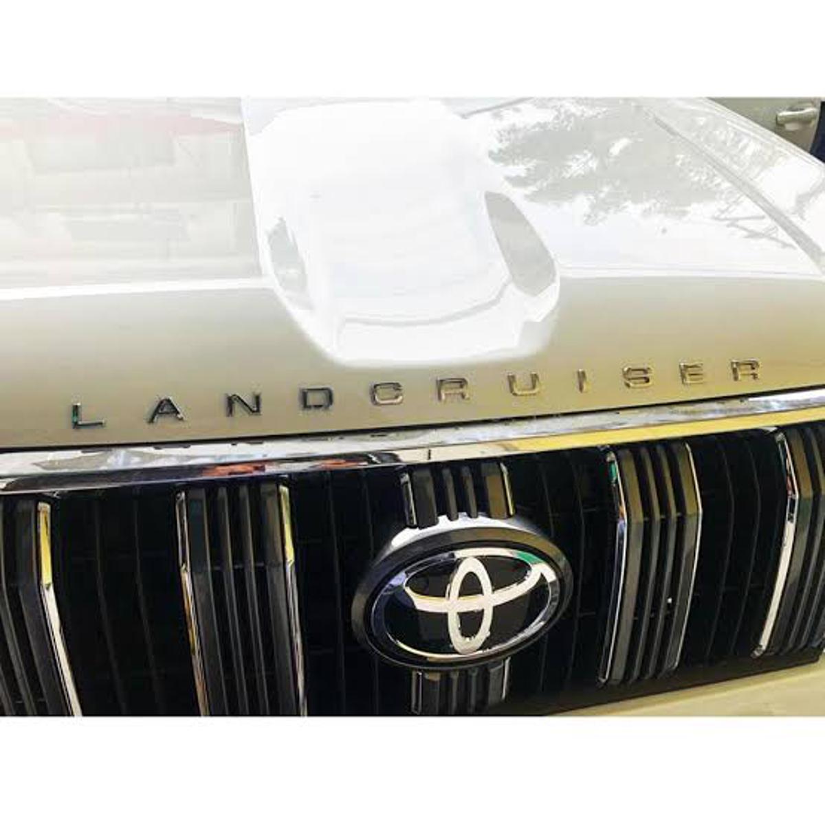 Land Cruiser Front Bonnet Emblem Insignia Logo Sticker