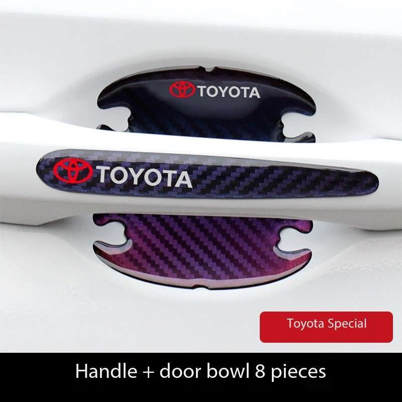 Car Handle Protection Film Door Sticker Auto Accessories For Toyota