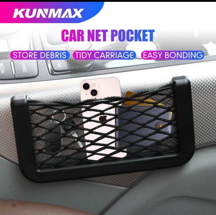 Auto Accessories Multi Function Car Storage Net Pocket