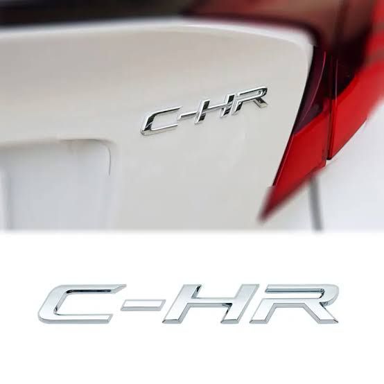 CHR Car Logo Tail Emblem