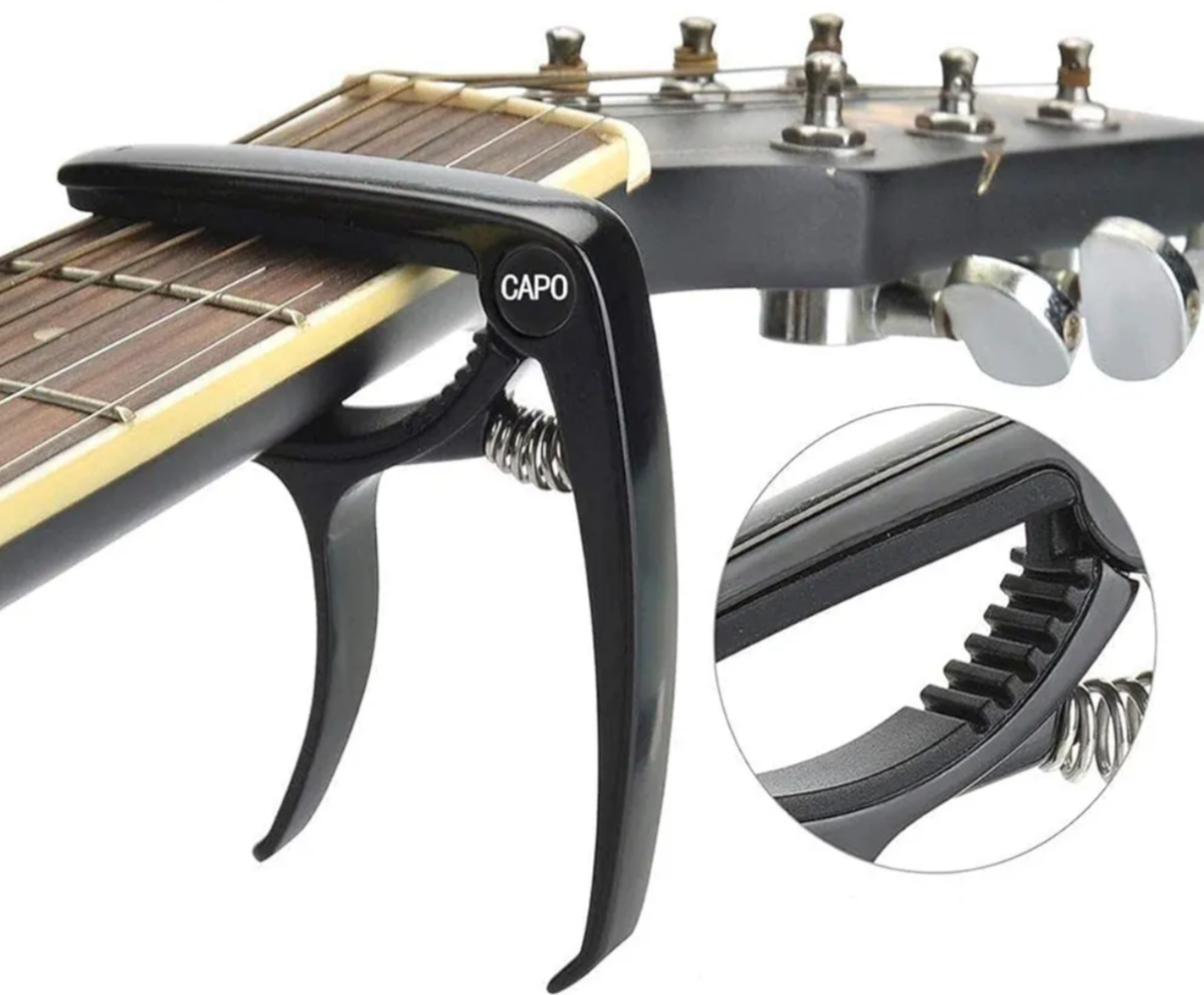 Guitar Capo Acoustic Capo Electric Guitars Capo Premium Zinc Alloy Guitar Accessories for Acoustic and Electric Guitars Ukulele Mandolin Banjo Bass