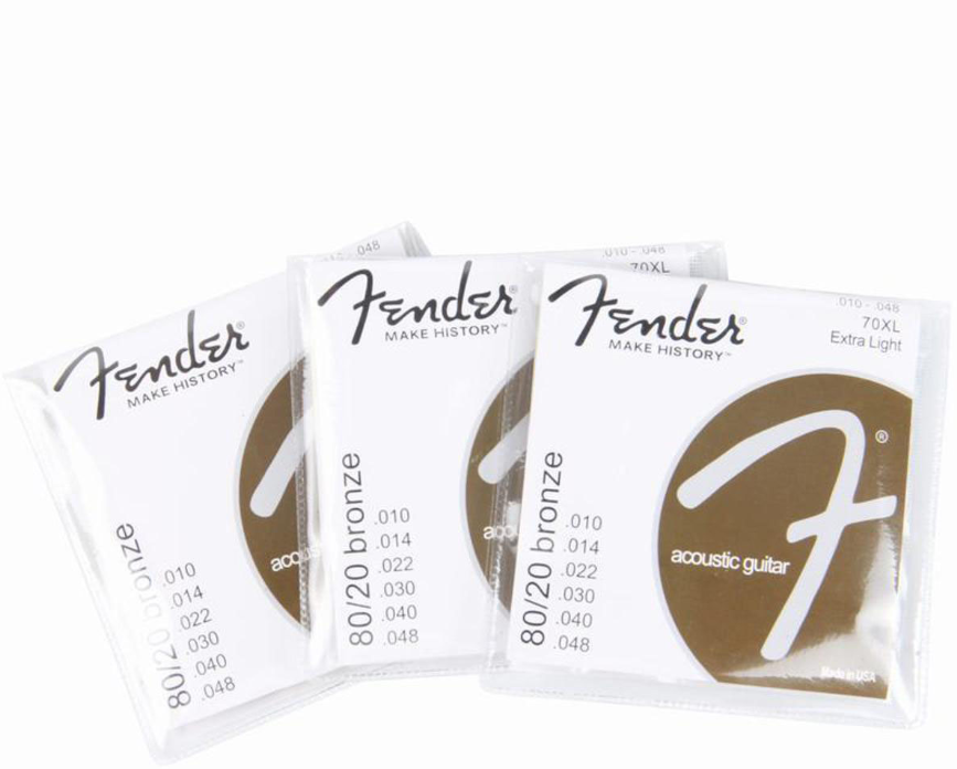 Fender Acoustic Guitar Strings Set