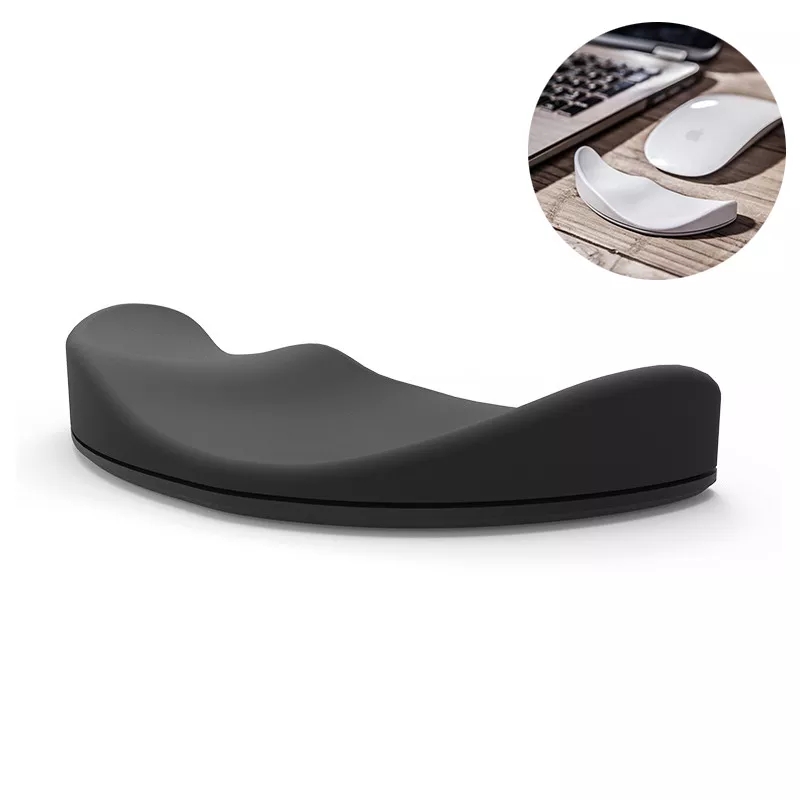 Ergonomic Handguard Mouse Pad G80 Silicon Gel Non-Slip Streamline Wrist Rest Support Mat Mousepad For office Gaming PC